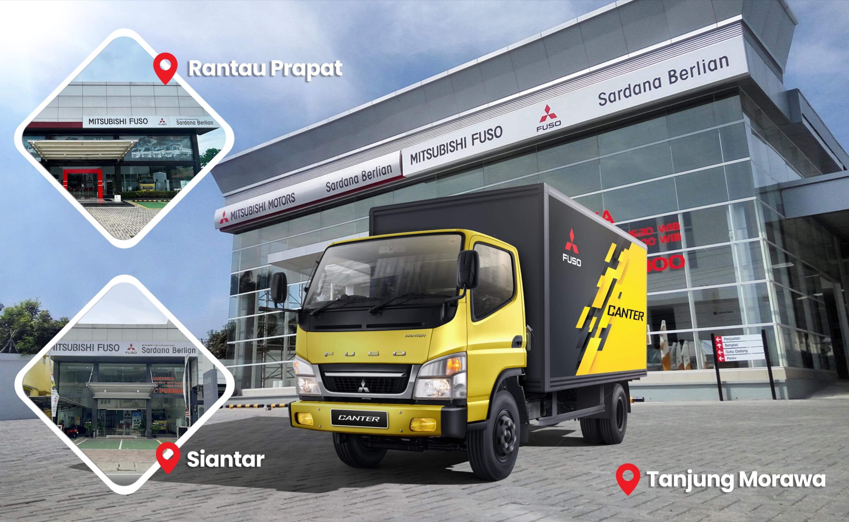 Mengenal Tiga Dealer Mitsubishi Fuso Sardana di Sumatera Utara! 